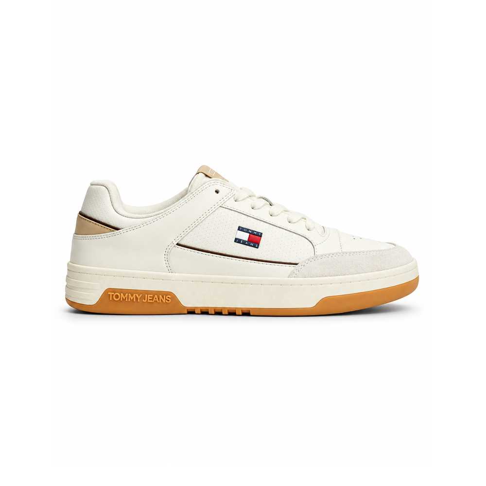 JEANS LEATHER CUPSOLE SNEAKER