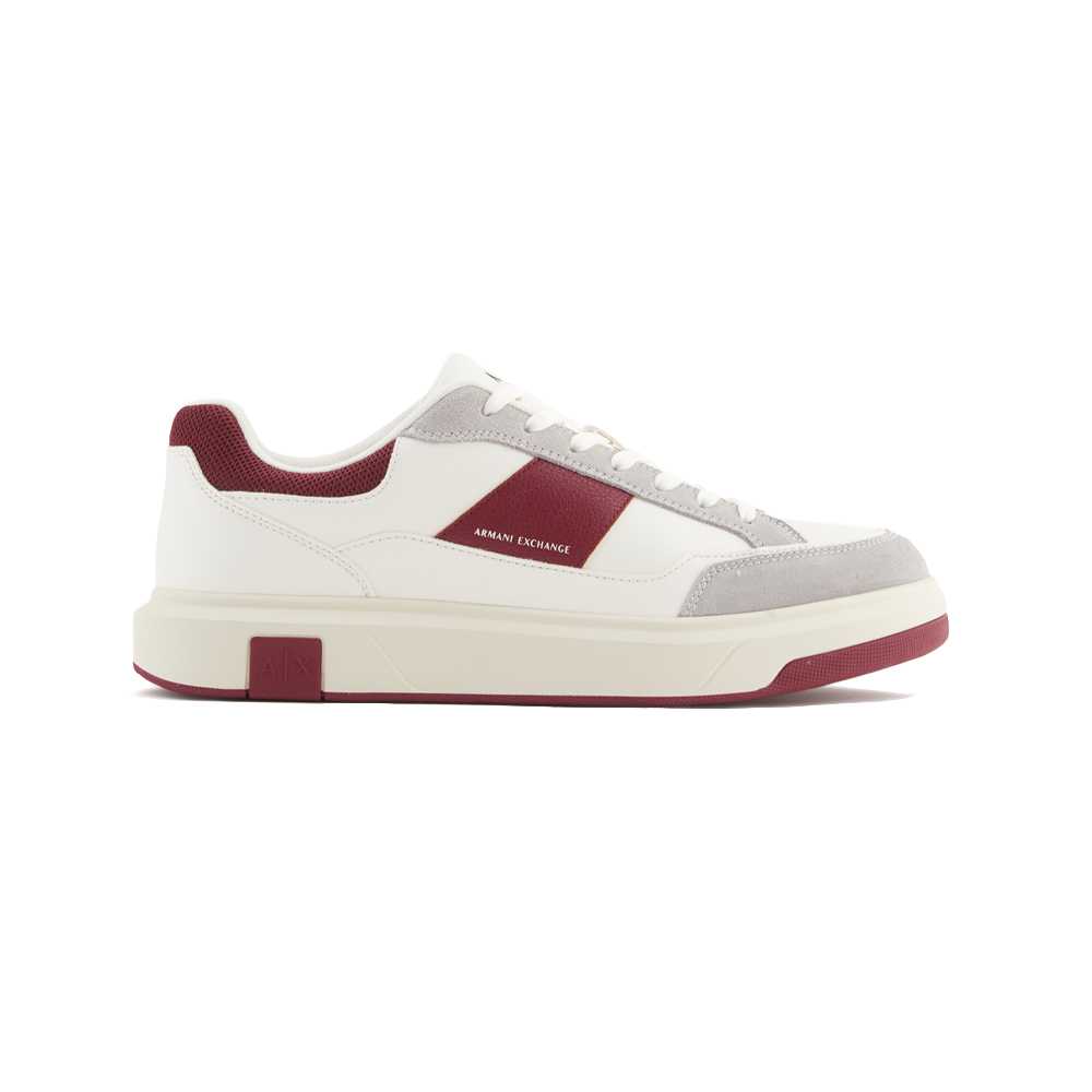 ARMANI EXCHANGE SNEAKERS WITH CONTRASTING INSERTS originales
