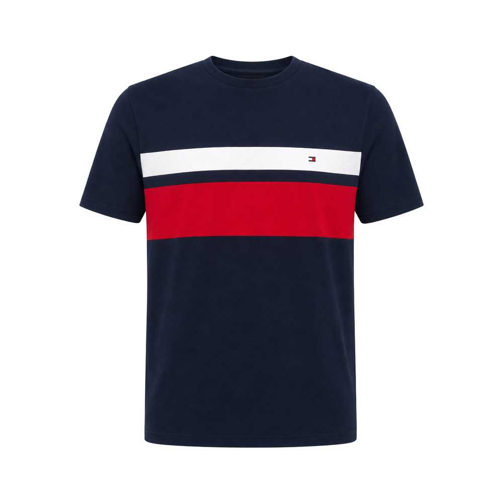 TOMMY HILFIGER M KEIRAN PLACED STRIPE SS TEE original