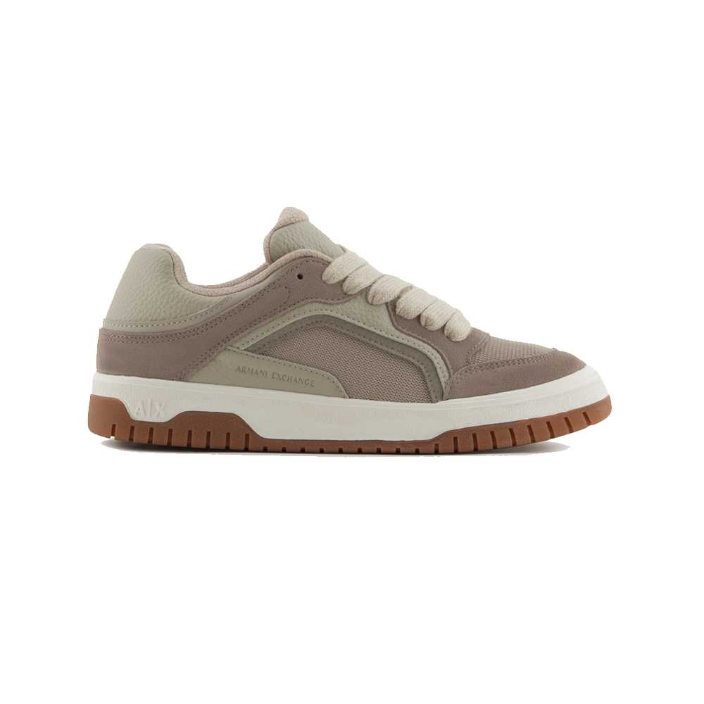 ARMANI EXCHANGE OVERSIZED SNEAKERS WITH CONTRASTING INSERTS originales