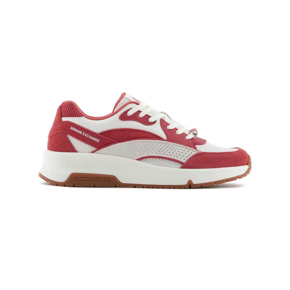 ARMANI EXCHANGE VOX SNEAKER OFF WHITE CARDINAL originales